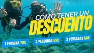 Bautismo buceo La Herradura